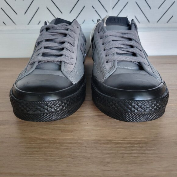⭐CONVERSE Star Player 76 Luxe Ox Leather Grey Sz 9.5 Women Shoes Sneaker A12406C - Picture 4 of 11